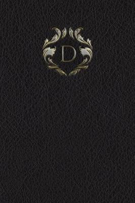 Book cover for Monogram "D" Meeting Notebook