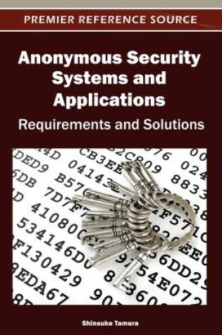 Cover of Anonymous Security Systems and Applications