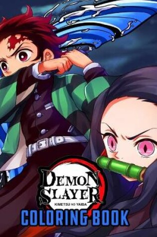 Cover of Demon Slayer Coloring Book