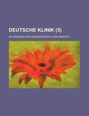 Book cover for Deutsche Klinik (5)