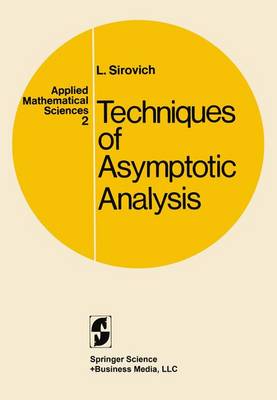 Cover of Techniques of Asymptotic Analysis