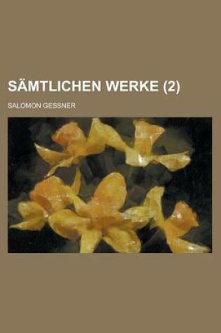 Cover of Samtlichen Werke (2 )
