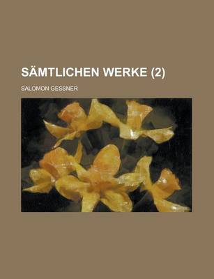Book cover for Samtlichen Werke (2 )