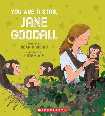 Book cover for You Are a Star, Jane Goodall!