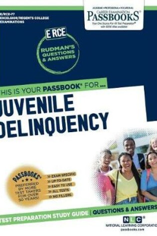 Cover of Juvenile Delinquency (Rce-77)