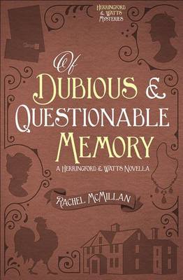Book cover for Of Dubious and Questionable Memory