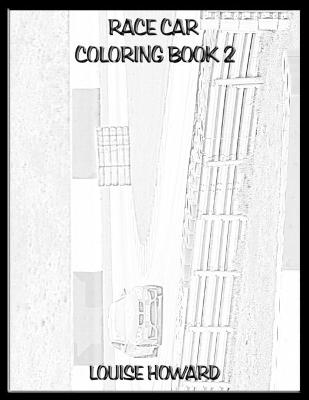 Book cover for Race Car Coloring book 2