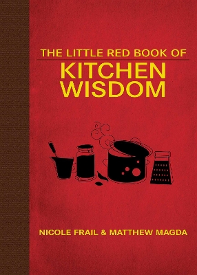 Book cover for The Little Red Book of Kitchen Wisdom