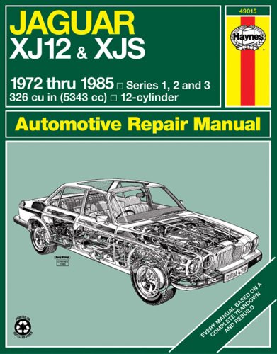 Book cover for Jaguar 12-Cylinder Owners Workshop Manual