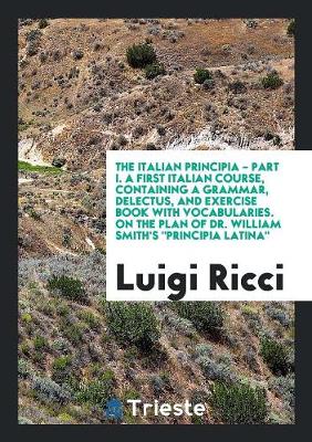 Book cover for A First Italian Course