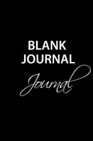 Cover of Blank Journal Journal