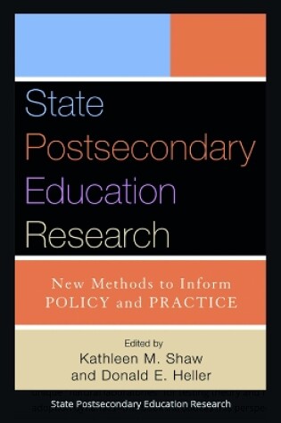 Cover of State Postsecondary Education Research