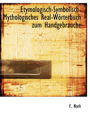 Book cover for Etymologisch-Symbolisch-Mythologisches Real-Worterbuch Zum Handgebrauche