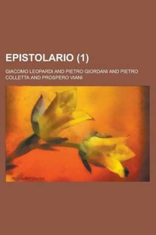 Cover of Epistolario (1)