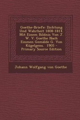 Cover of Goethe-Briefe