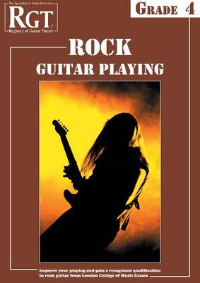 Book cover for Rgt Rock Guitar Playing -- Grade Four