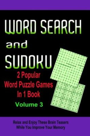 Cover of Word Search and Sudoku Volume 3