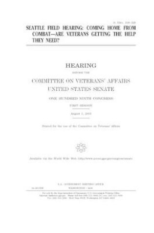 Cover of Seattle field hearing