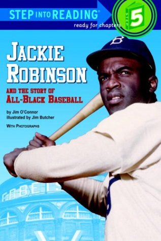 Book cover for Jackie Robinson and the Story of All-Black Basebal