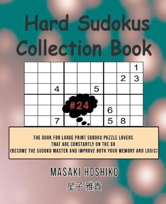 Book cover for Hard Sudokus Collection Book #24