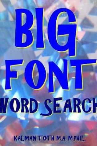 Cover of Big Font Word Search