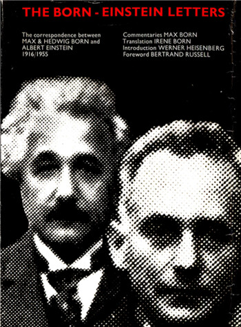 Book cover for Born-Einstein Letters