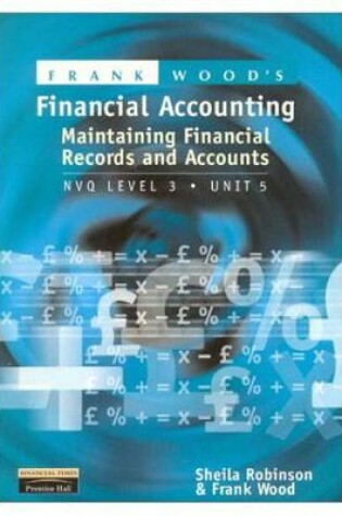Cover of Frank Wood's Maintaining Financial Records and Accounts