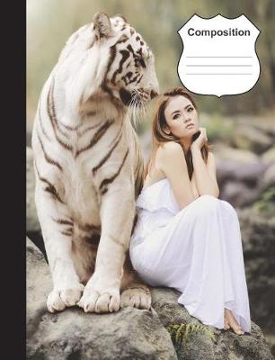 Cover of White Tiger Composition Notebook