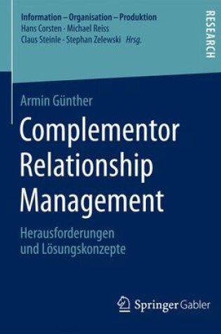 Cover of Complementor Relationship Management