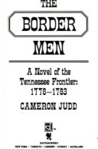 Cover of Border Men, the