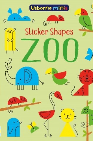 Cover of Sticker Shapes Zoo