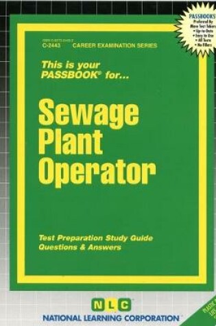 Cover of Sewage Plant Operator