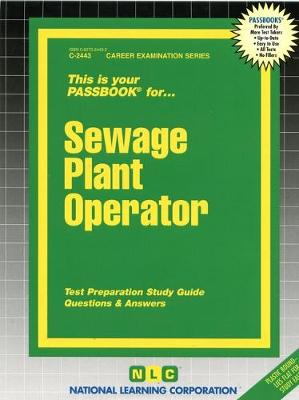 Book cover for Sewage Plant Operator