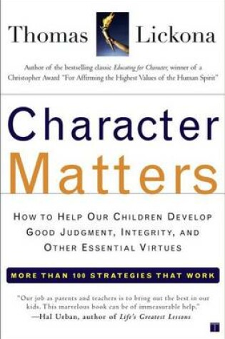 Cover of Character Matters