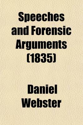 Book cover for Speeches and Forensic Arguments (Volume 2)