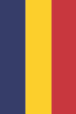 Book cover for Chad Flag Notebook - Chadian Flag Book - Chad Travel Journal