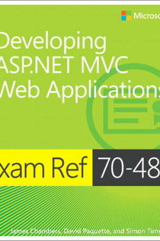 Cover of Exam Ref 70-486 Developing ASP.NET MVC Web Applications