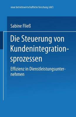 Book cover for Die Steuerung von Kundenintegrationsprozessen