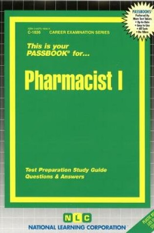 Cover of Pharmacist I