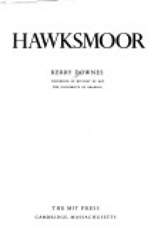 Cover of Downes: Hawksmoor