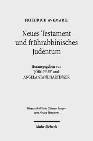 Cover of Neues Testament und fruhrabbinisches Judentum