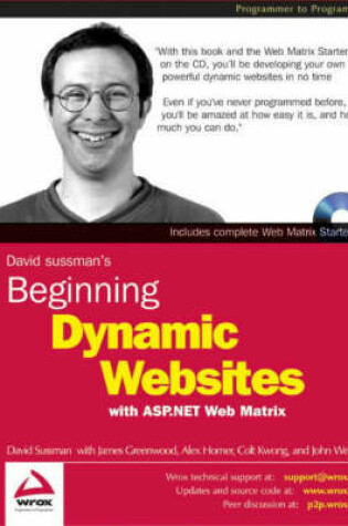 Cover of Beginning Dynamic Websites