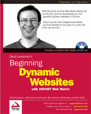 Book cover for Beginning Dynamic Websites