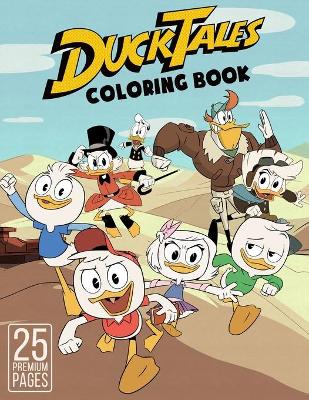 Book cover for Duck Tales Coloring Book