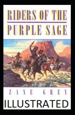 Book cover for Rider Of the Purple Sage illustrated
