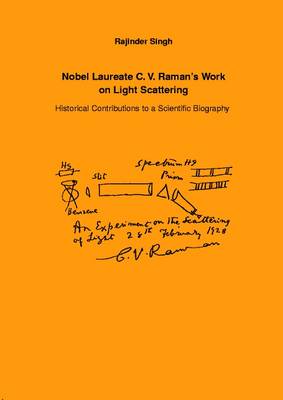 Book cover for Nobel Laureate C.V. Raman's Work on Light Scattering