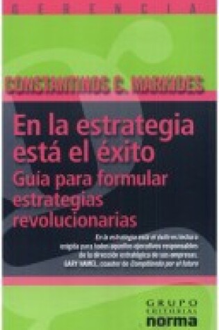 Cover of En La Estrategia Esta El Exito