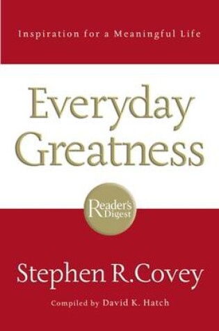 Cover of Everyday Greatness