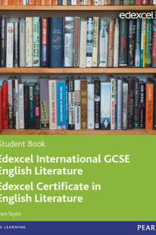 Cover of Edexcel International GCSE English Literature Student Book with ActiveBook CD