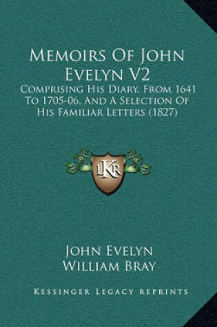 Cover of Memoirs of John Evelyn V2